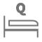 ベッド（クイーン）